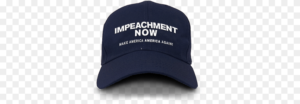 Impeachment Now Navy Hat Baseball Cap, Baseball Cap, Clothing, Hardhat, Helmet Free Png Download