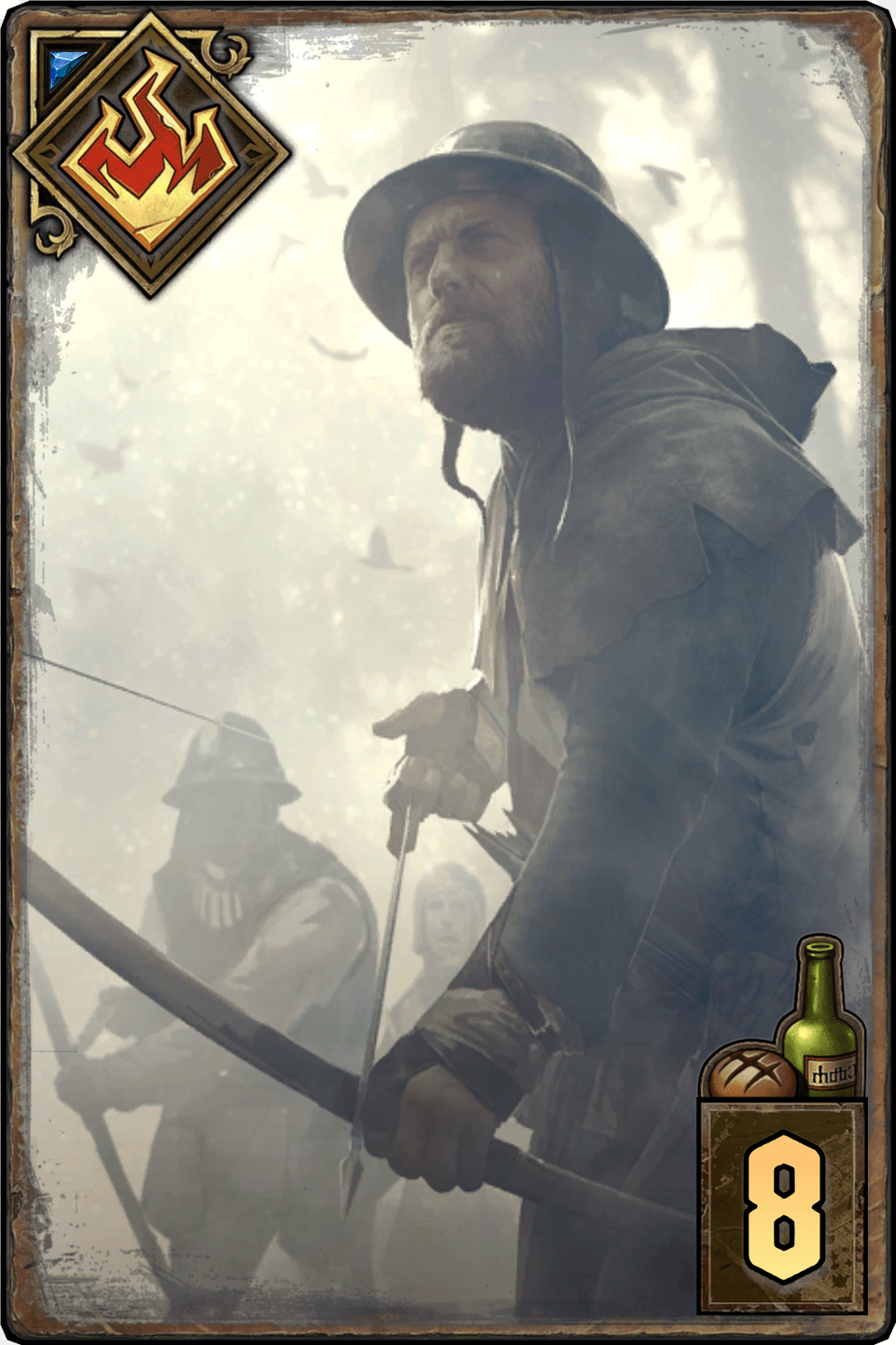 Impenetrable Fog Gwent Impenetrable Fog Card, Adult, Male, Man, Person Free Png