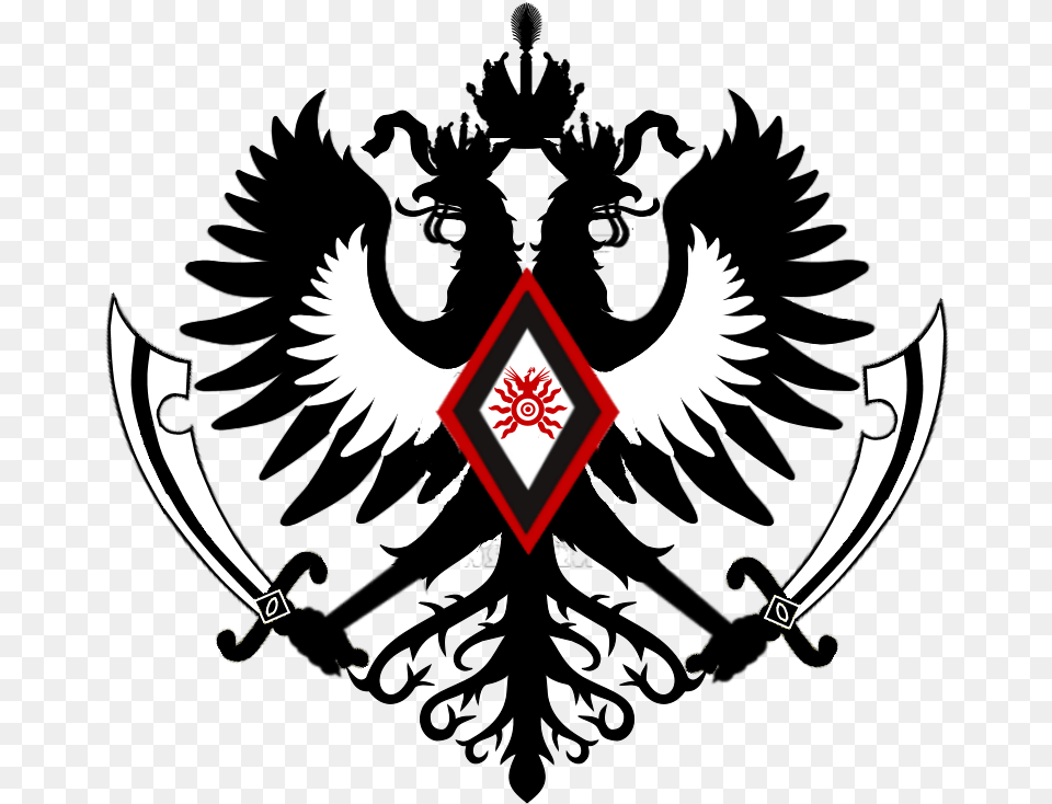 Imperial Armed Forces Roundel Eagle Holy Roman Empire, Emblem, Symbol, Logo, Blade Free Transparent Png