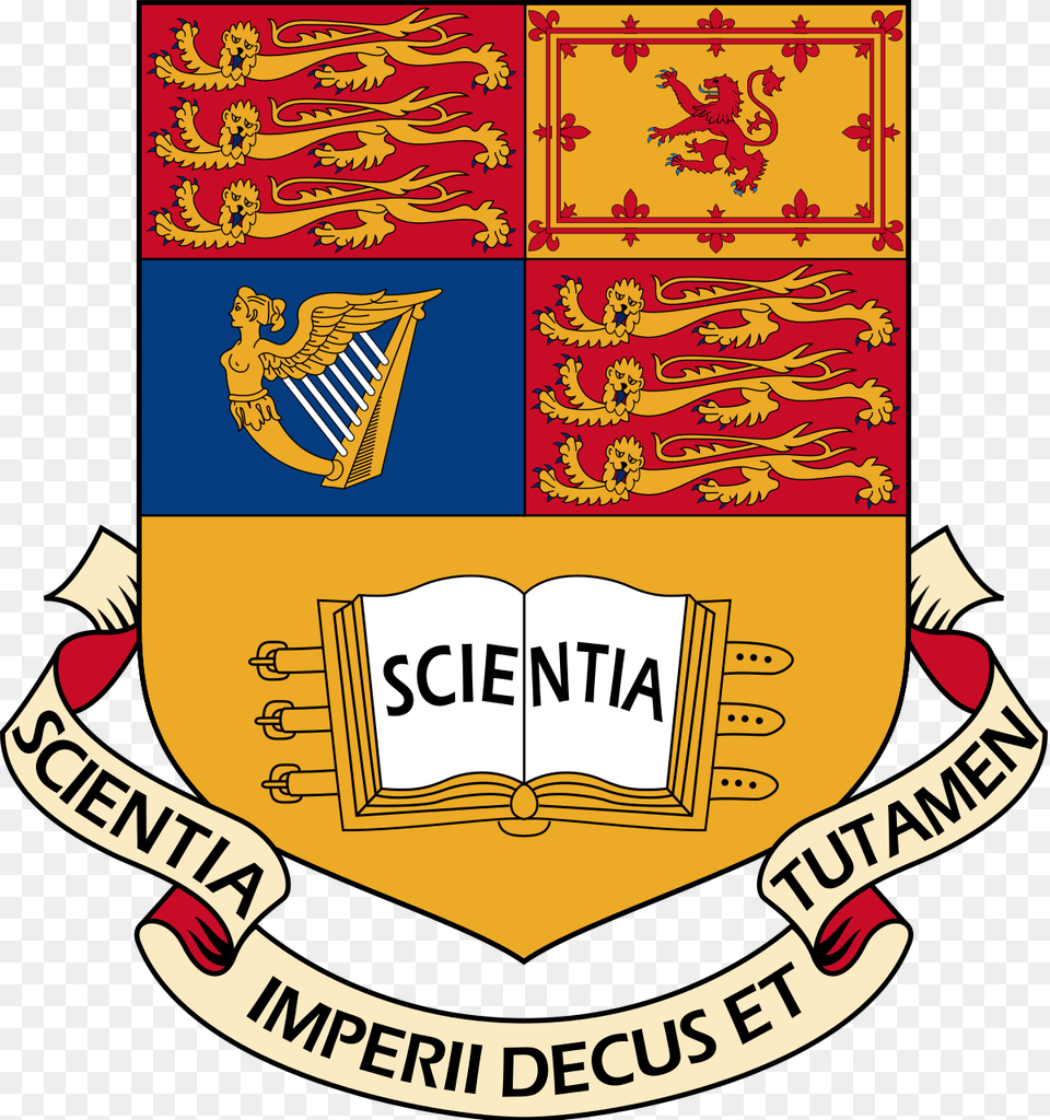 Imperial College London Crest, Emblem, Symbol, Logo, Badge Free Png
