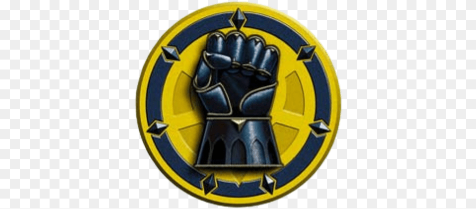 Imperial Fists Logo Roblox Warhammer 40k Imperial Fist Symbol, Clothing, Glove, Body Part, Person Free Png