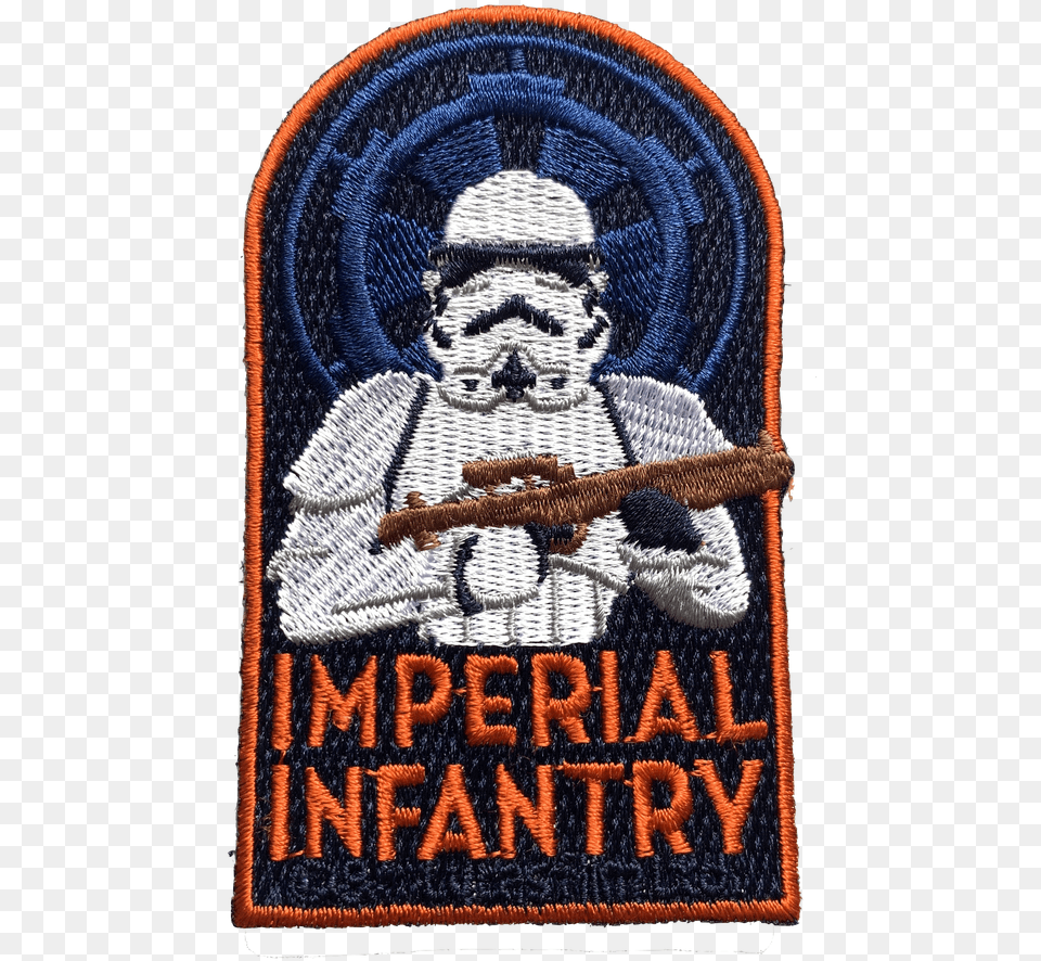 Imperial Infantry Patch Firearms, Badge, Logo, Symbol, Clothing Png Image