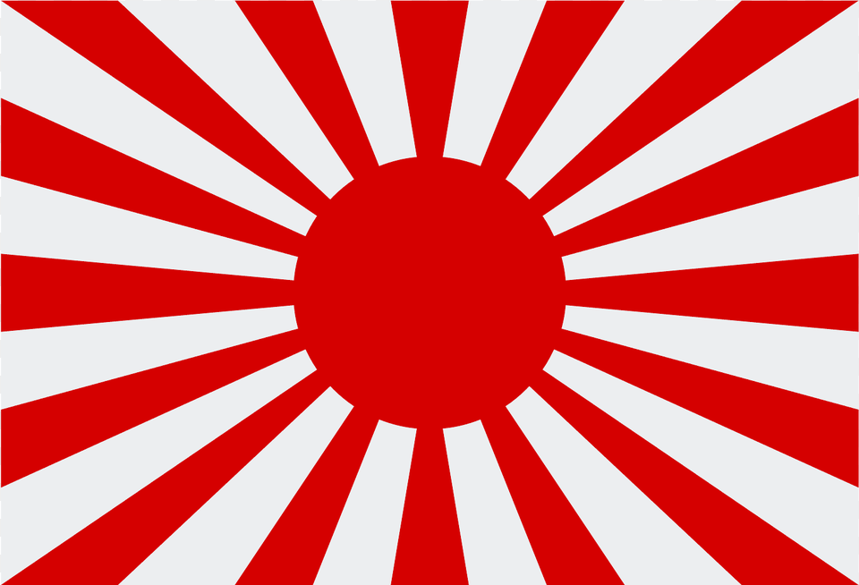 Imperial Japan Flag Black And White, Logo Png