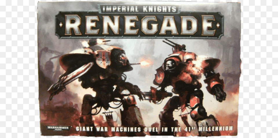 Imperial Knights Renegade Warhammer 40k Imperial Knights Knight Castellan, Book, Publication, Comics, Adult Free Png Download