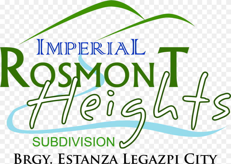 Imperial Rosmont Logo Imperial Rosmont Heights Subdivision, Light, Green, Text, Dynamite Free Png Download