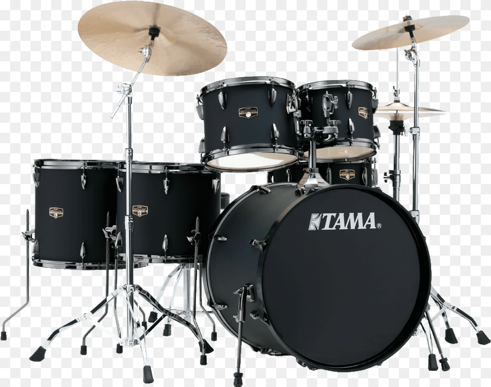 Imperialstar Drum Kits Tama Imperialstar Blacked Out Black, Musical Instrument, Percussion Free Transparent Png