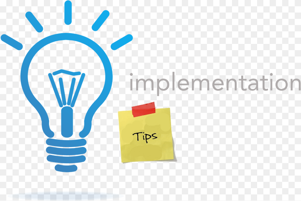 Implementation Tips For Collaborative Work Management Tips And Trick, Light, Lightbulb Png