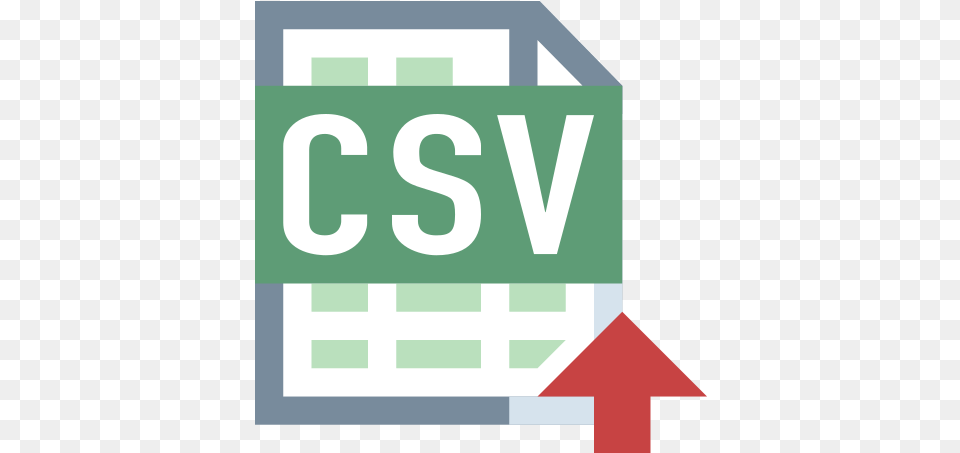 Import Csv Icon In Office Xs Style Vertical, Sign, Symbol, Road Sign, Text Free Png