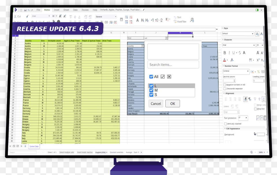 Important New Spreadsheet Features And Many Other Vertical, Computer Hardware, Electronics, Hardware, Monitor Free Transparent Png