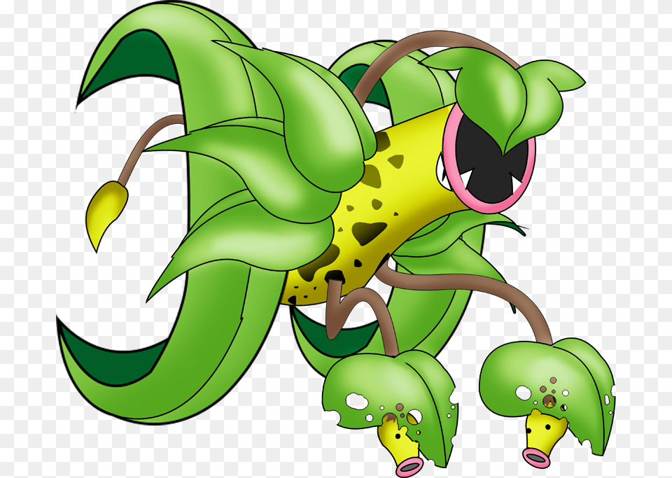 Important Notice Pokemon Mega Victreebel Is A Fictional, Green, Baby, Person Free Png