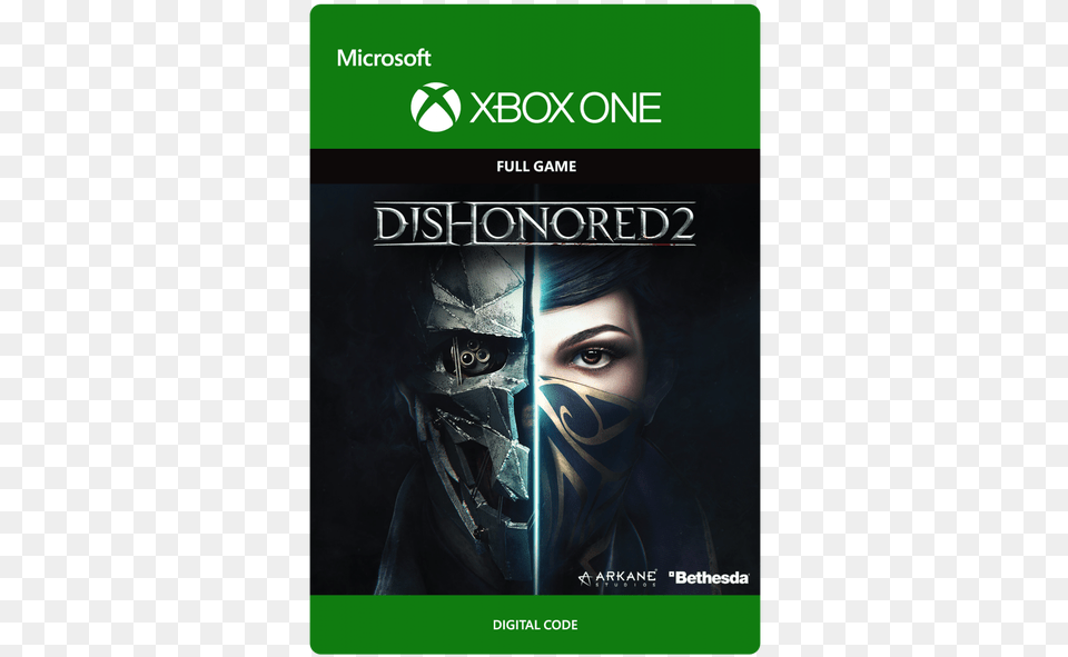 Imported Large Dishonored 2 Limited Edition Xbox One, Book, Publication, Adult, Female Free Png