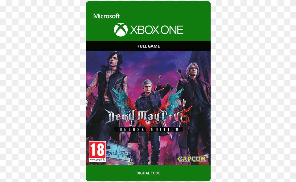 Imported Large Devil May Cry 5 Deluxe Xbox, Advertisement, Poster, Adult, Publication Free Png