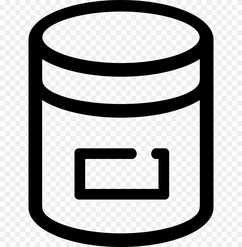 Imported Milk Powder Icon Download, Jar, Cylinder Png Image