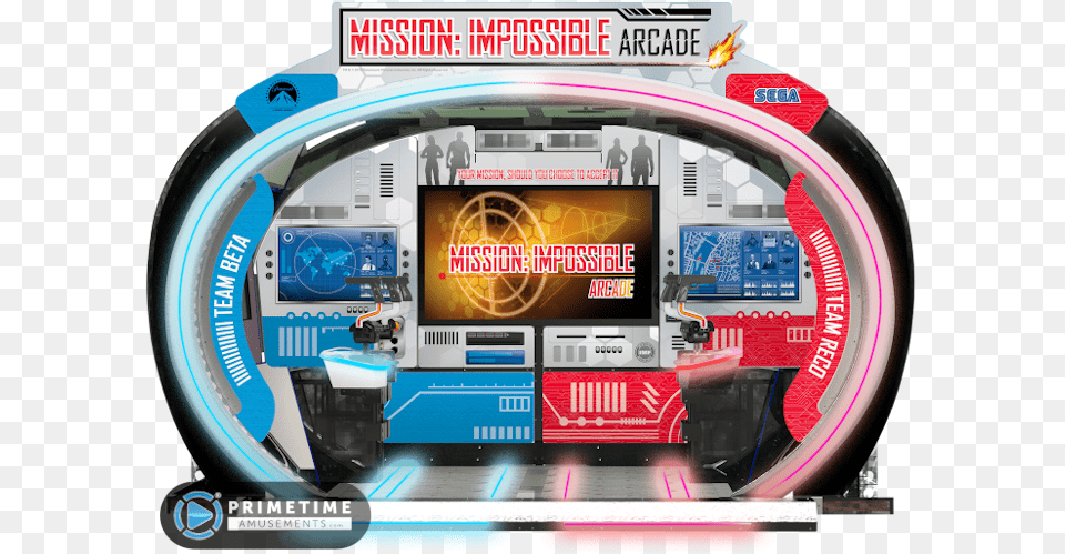 Impossible Arcade Super Deluxe By Sega Amusements Mission Impossible Arcade, Computer Hardware, Electronics, Hardware, Person Free Png