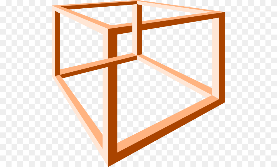 Impossible Box Svg Clip Arts 600 X 580 Px, Furniture, Plywood, Table, Wood Png