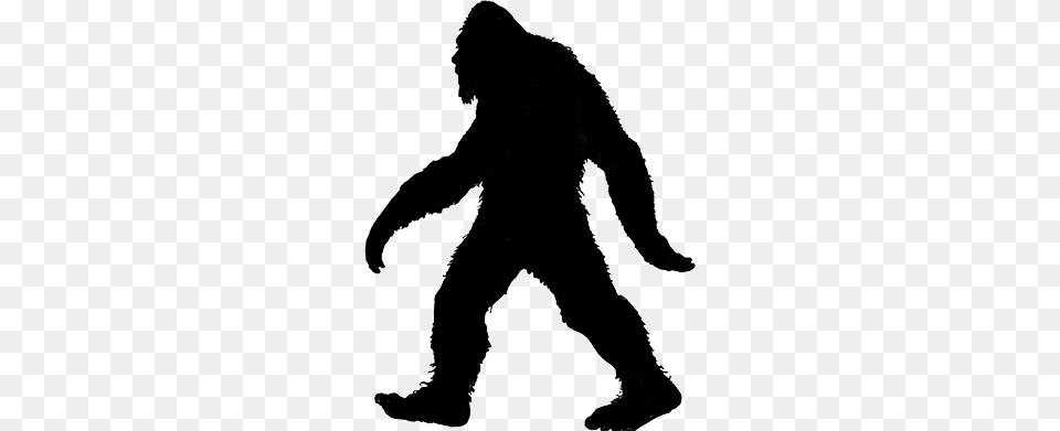 Impress Your Sasquatch Enthusiast Family Members With This Bundt, Silhouette, Adult, Male, Man Free Png