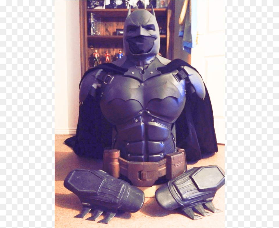 Impression 3d Costume Batman Arkham Night, Adult, Male, Man, Person Png Image