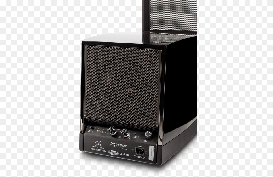 Impression Esl 11a Martin Logan Impression 11a Electrostatic Loudspeaker, Electronics, Speaker Free Transparent Png