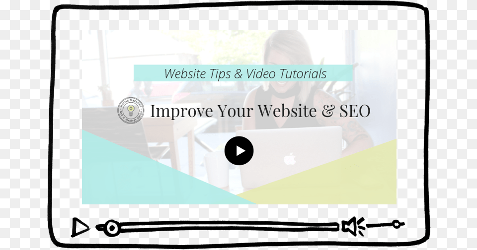 Improve Your Website And Seo Video Tutorials Diploma, Computer, Electronics, Text, Person Free Png