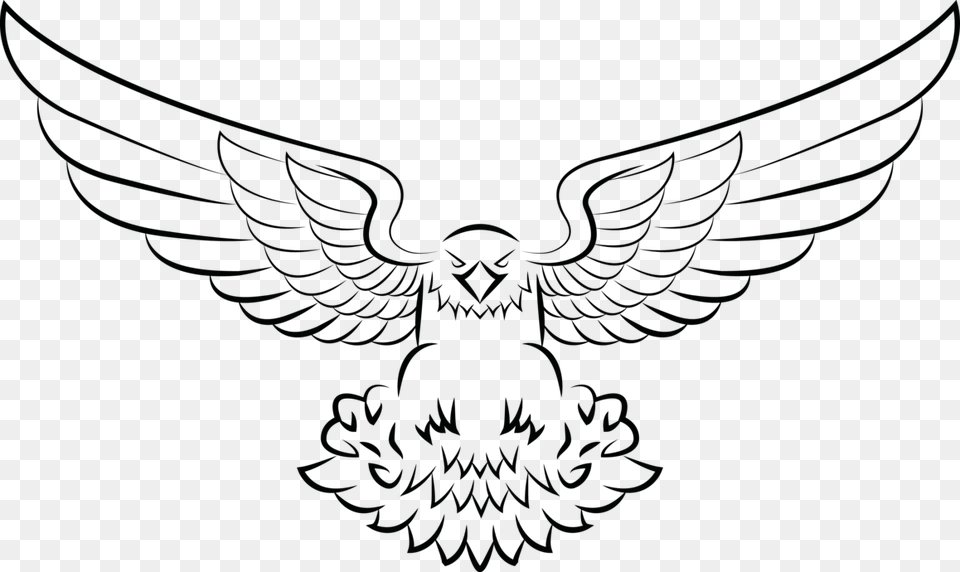 Improved Eagle Vector By Souklin Eagle Vector, Emblem, Symbol Free Png