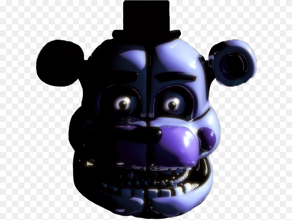 Improved My Funtime Freddy Head Crop A Bit Five Nights At Freddy39s Sister Location Pc, Purple, Robot Free Png Download