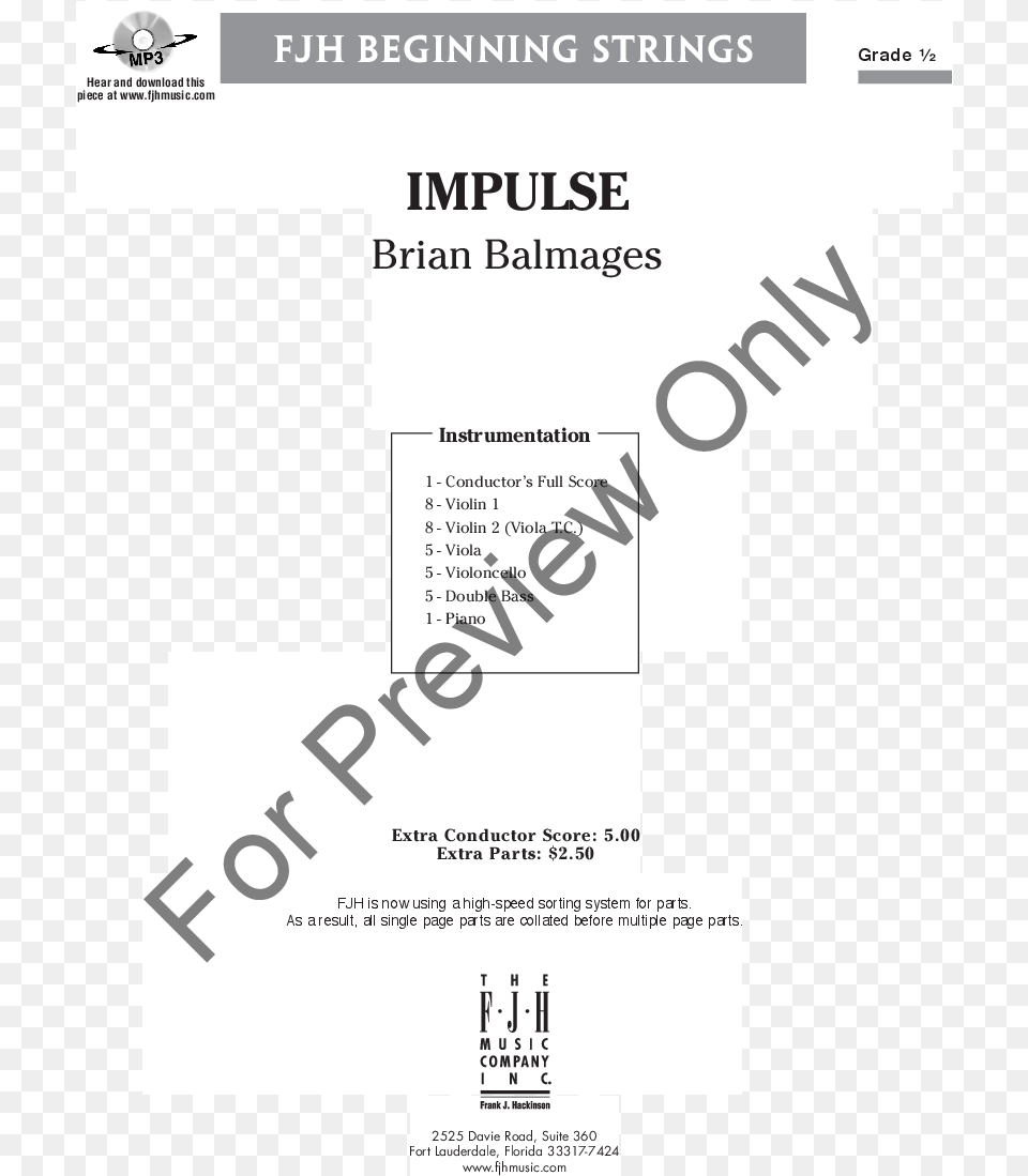 Impulse By Brian Balmages Jw Pepper Sheet Music Vertical, Advertisement, Poster, Text, Page Free Png