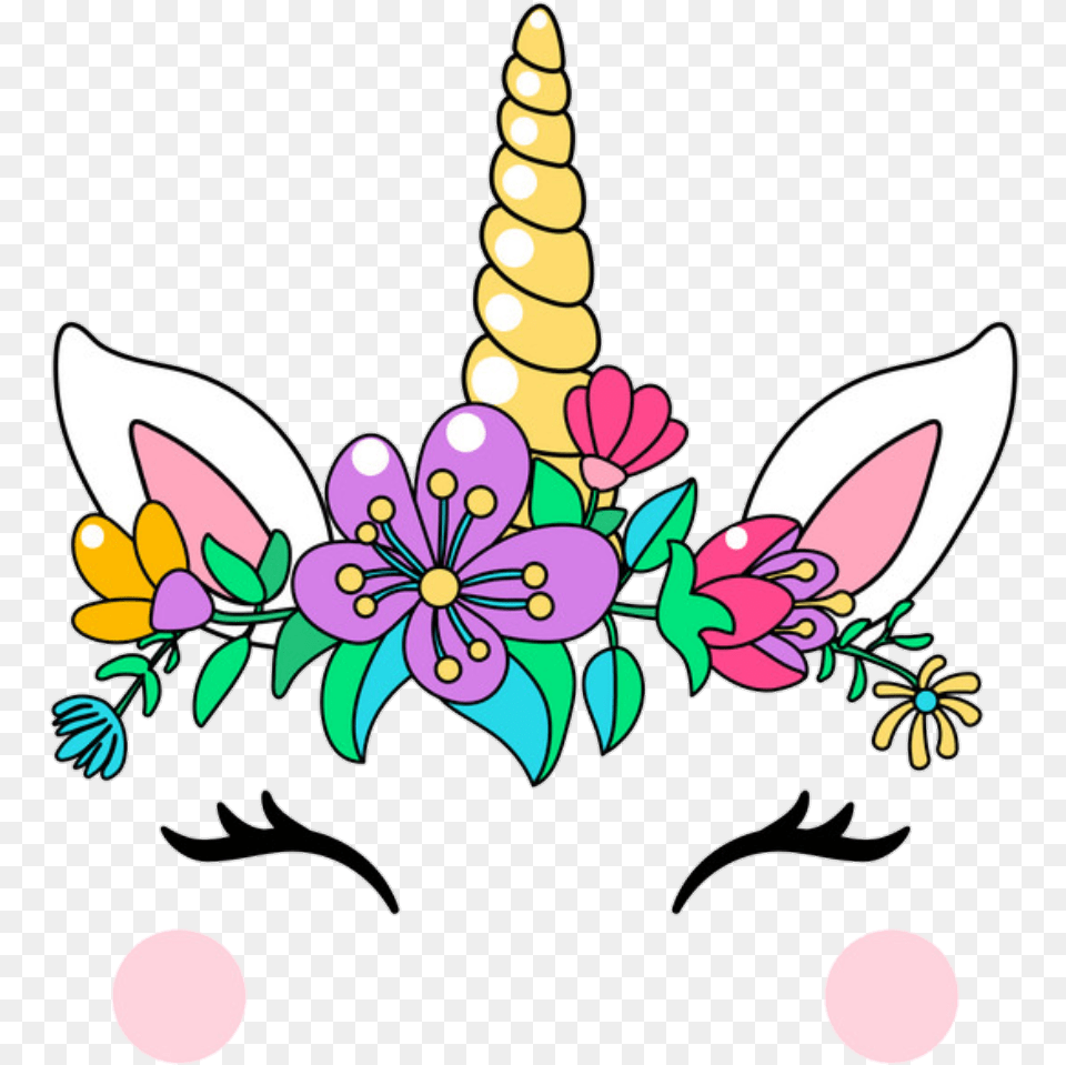 Imresehi Unicorn Unicornio Rainbow Arcoiris Arco Get Better Soon Unicorn, Art, Floral Design, Graphics, Pattern Png