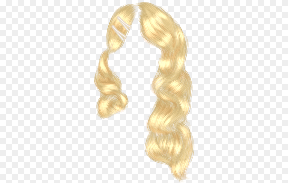 Imvu Hair Curly Wig Hairstyle Blonde Sticker By Kaph Hair Design, Person, Adult, Female, Woman Png