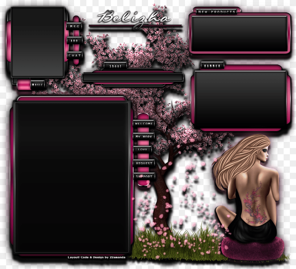 Imvu Homepage Design Resume My Avatar, Graphics, Art, Back, Body Part Png Image