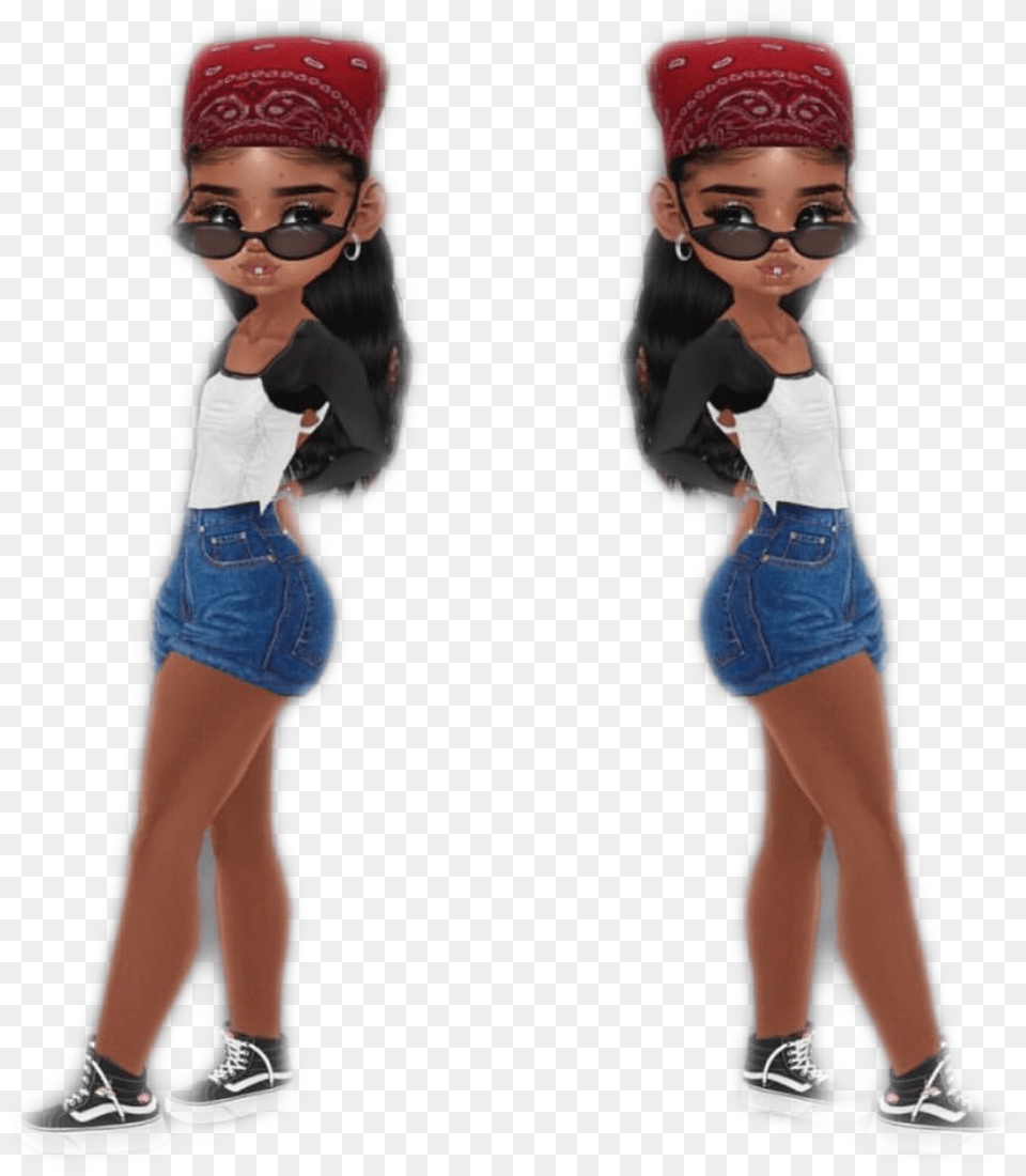 Imvu Twins Bffs Freetoedit Imvu Kids Girls, Shorts, Clothing, Teen, Shoe Png