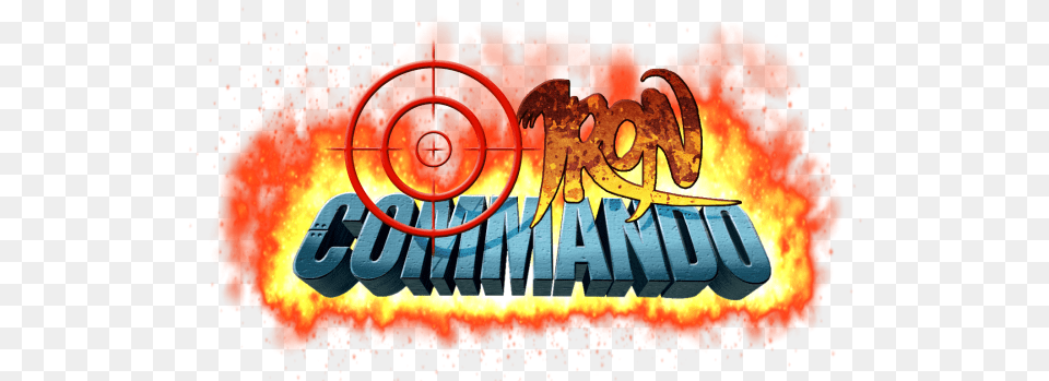 In 1995 Iron Commando A Japan Exclusive Beat39em Up Iron Commando Logo, Mountain, Nature, Outdoors, Animal Free Png