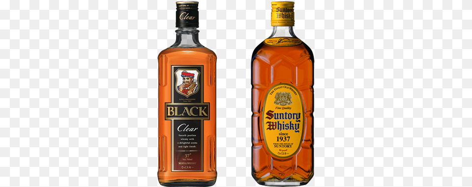 In 2007 The Then 95 Year Old General Ivanov Recounted Suntory Black Whisky, Alcohol, Beverage, Liquor, Food Free Transparent Png