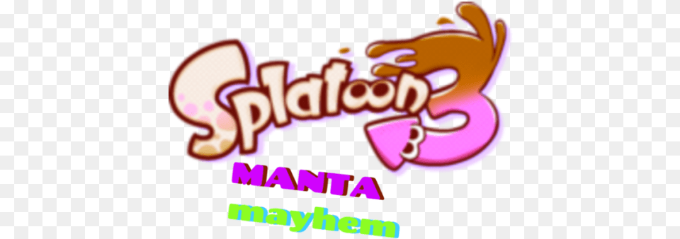 In 2020 Splatoon 3 Logo, Food, Ketchup, Sweets, Dynamite Png