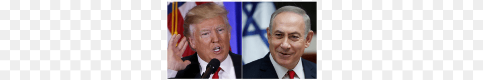 In 39very Warm39 Phone Call Donald Trump Invites Benjamin Benjamin Netanyahu, Accessories, Person, People, Man Free Png