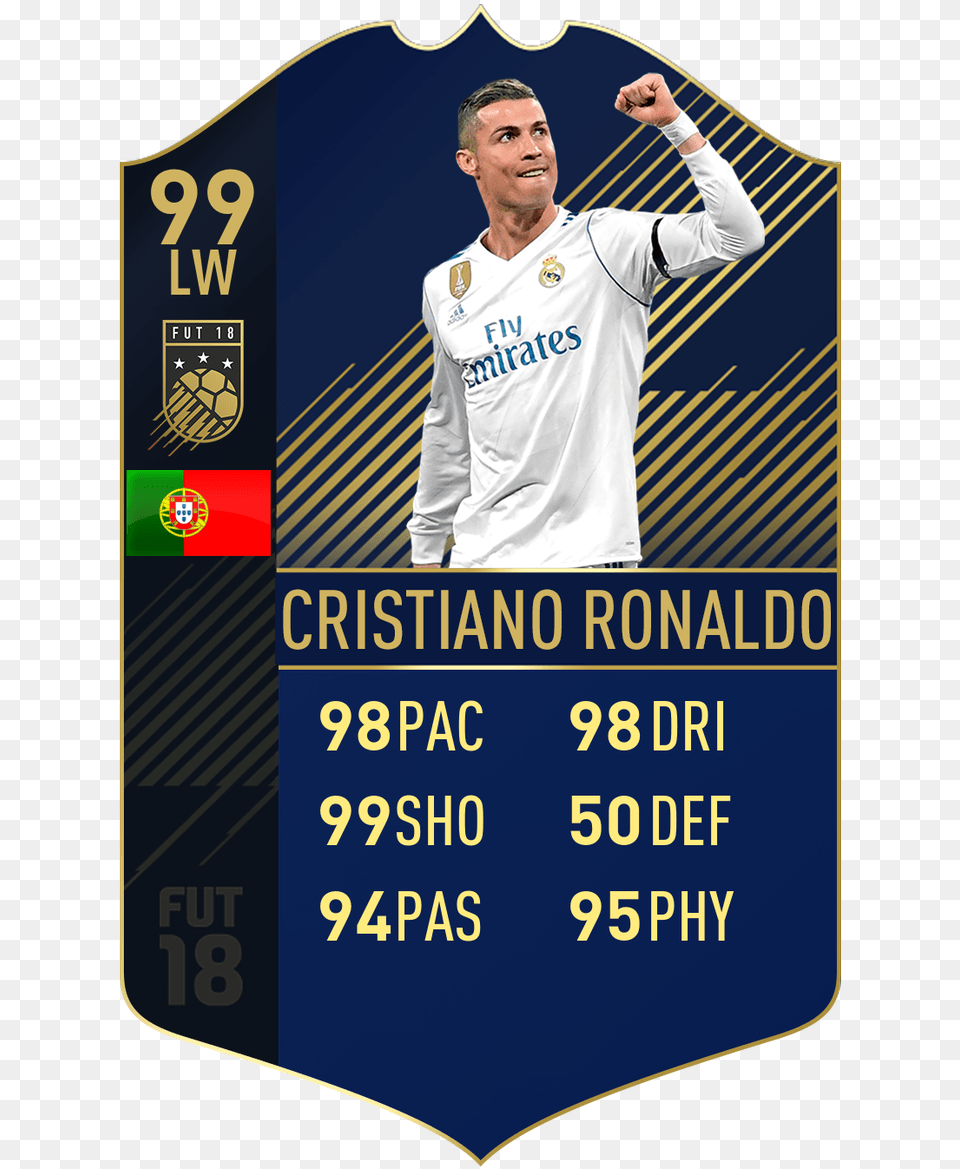 In 5 Min Toty Ronaldo, Clothing, Shirt, Adult, Person Free Transparent Png