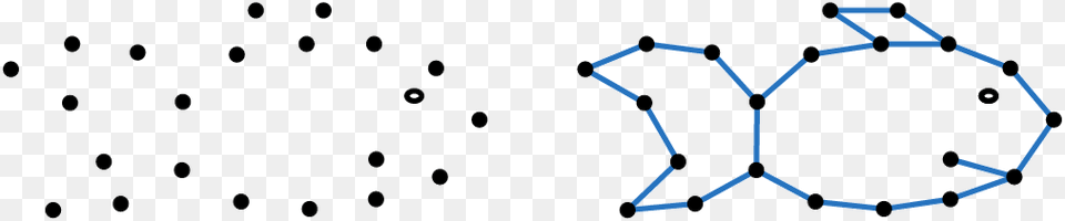 In A Connect The Unit Dots Puzzle There Are Only Dots, Chart, Bow, Weapon Png Image