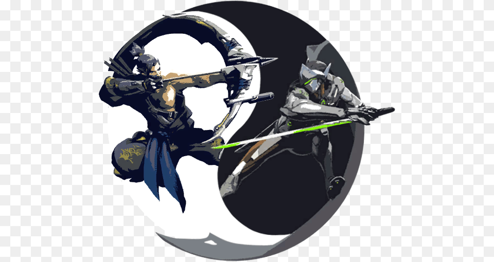 In A Fit Of Ocd Ive Connected All The Combo Sprays Overwatch, Weapon, Bow, Adult, Male Png Image