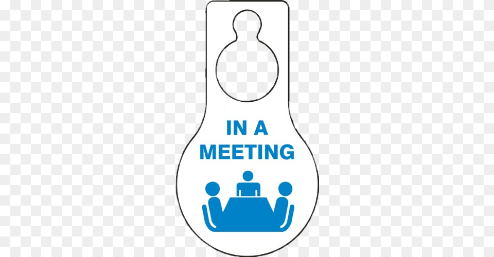 In A Meeting Doorhanger, Logo Free Png