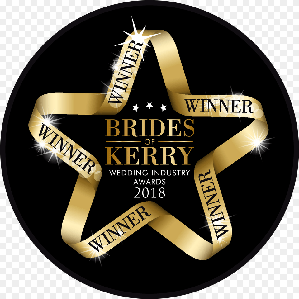 In Addition To The 5 Star Alternative Wedding Venue Beat Konducta Around The World, Badge, Logo, Symbol, Can Free Transparent Png