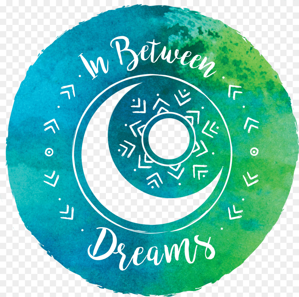 In Between Dreams Logo Transparent Bg And Sun Moon, Disk, Dvd, Text Free Png