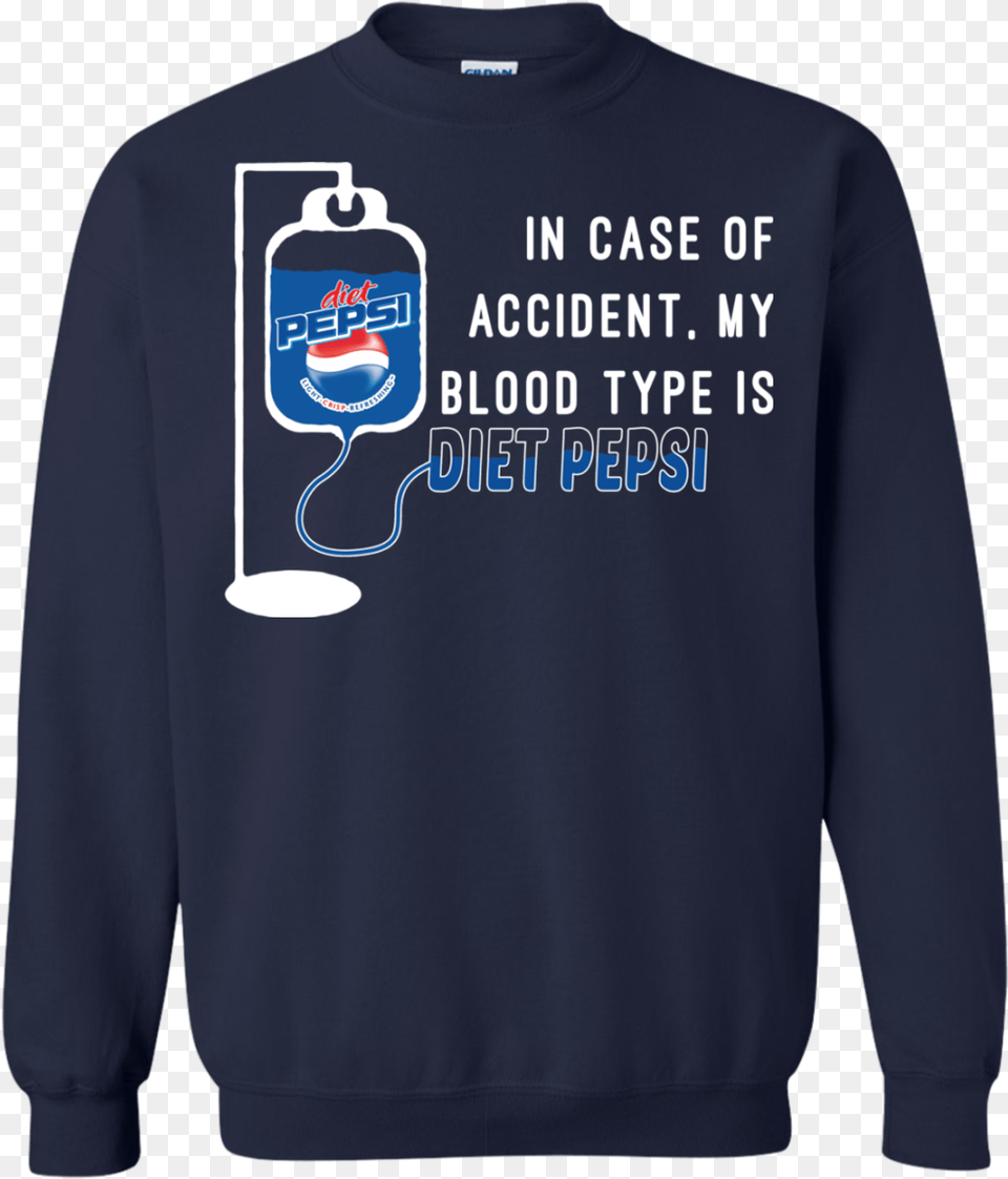 In Case Of Accident My Blood Type Is Diet Pepsi T Shirt Dark Souls Christmas Sweater, Clothing, Knitwear, Long Sleeve, Sleeve Free Png