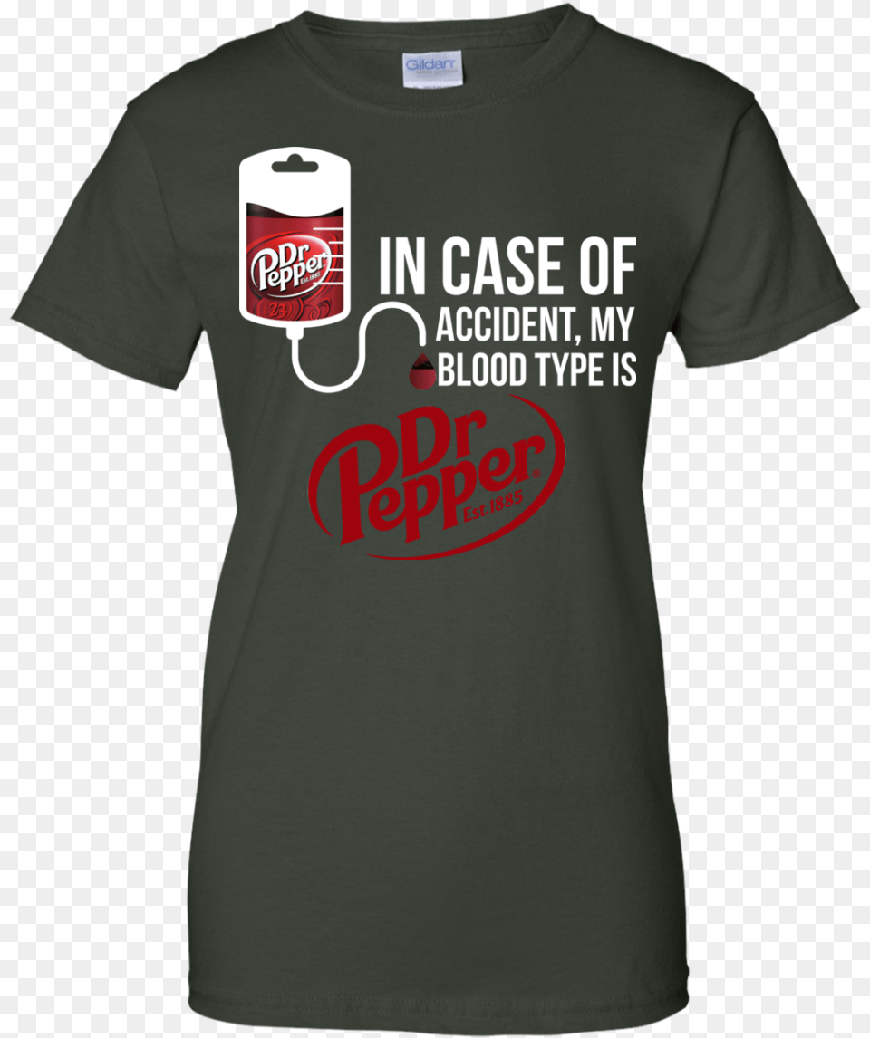 In Case Of Accident My Blood Type Is Dr Pepper T Shirt Wwe More Than Pink, Clothing, T-shirt Png Image