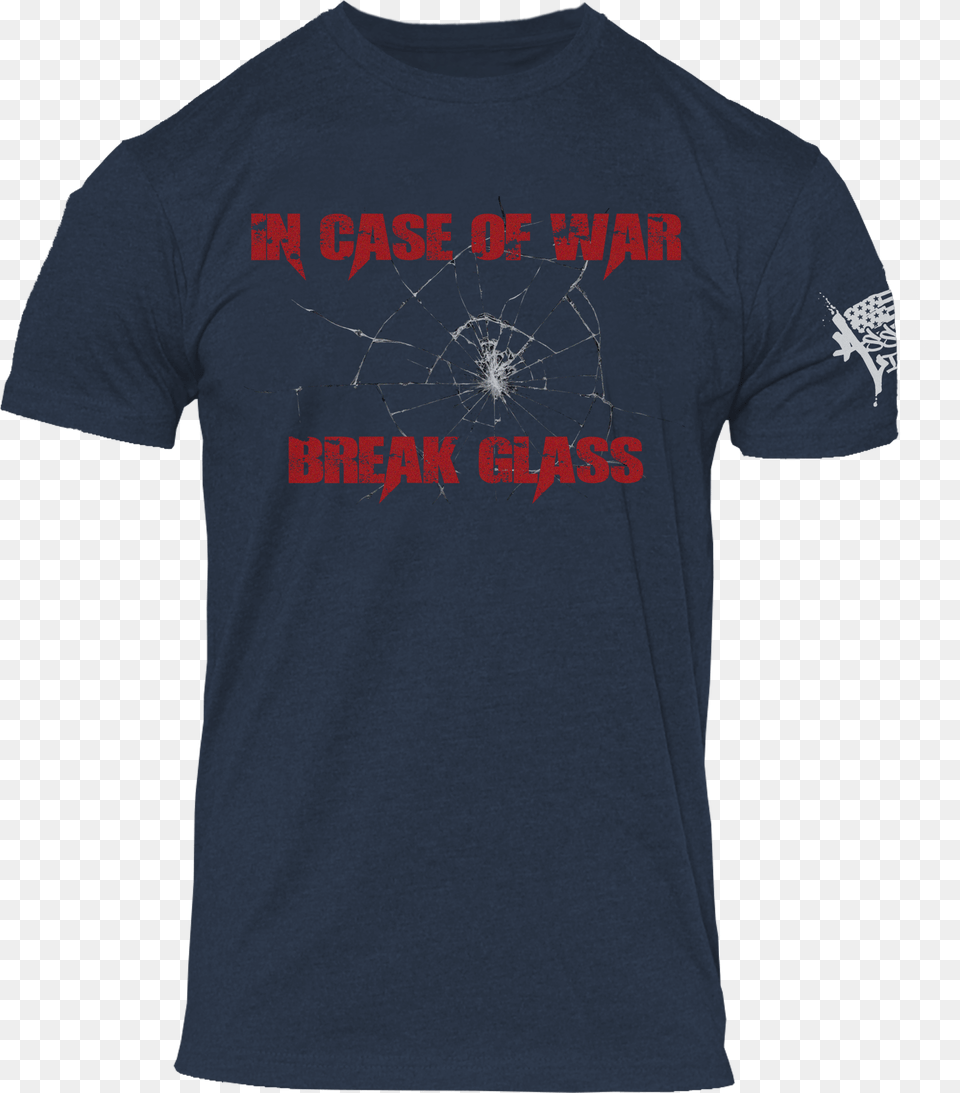 In Case Of War Break Glass Active Shirt, T-shirt, Clothing, Person, Man Free Transparent Png