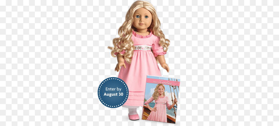 In Celebration Of American Girl39s American Girl Blonde Curly Hair Blue Eyes, Doll, Toy, Child, Female Png