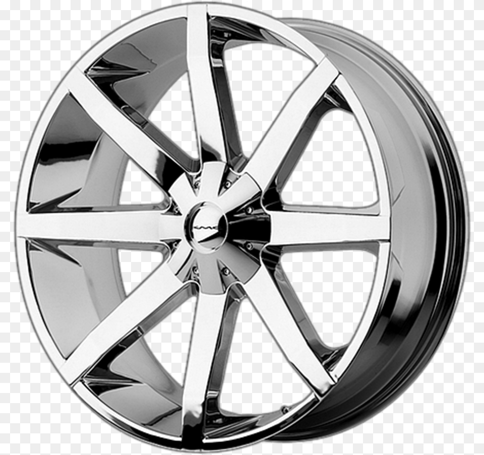 In Chrome Rims Download Kmc Slide Chrome, Alloy Wheel, Car, Car Wheel, Machine Free Transparent Png