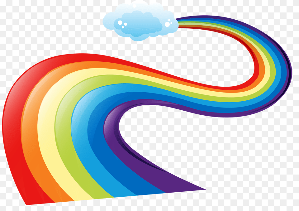 In Clip Rainbow Rainbow, Art, Graphics, Nature, Outdoors Free Png Download