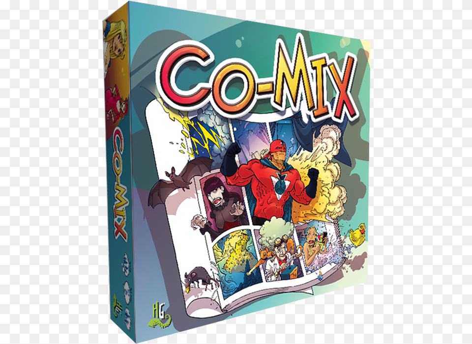 In Co Mix You Will Craft Your Stories By Laying Out Horrible Games Co Mix, Book, Comics, Publication, Baby Free Png Download