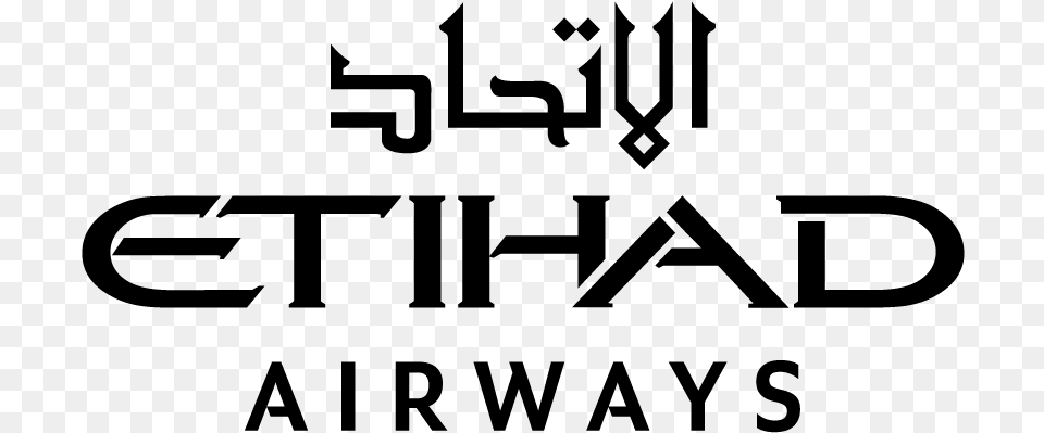 In Collaboration With Etihad Airways Logo Vector, Gray Free Png Download