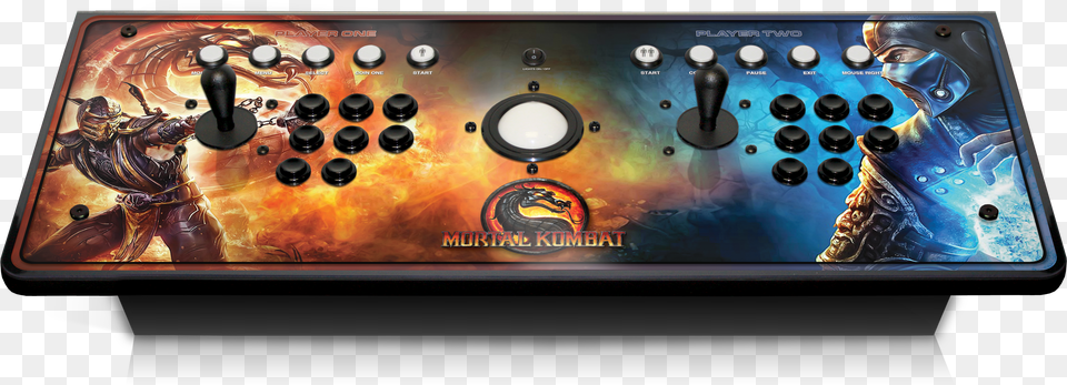 In Custom Arcade Controller Graphic Mortal Kombat Mortal Kombat Png Image