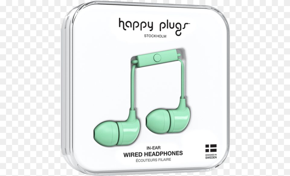 In Ear Mint Happy Plugs Rose Gold Earbud, Electronics, Headphones Free Png